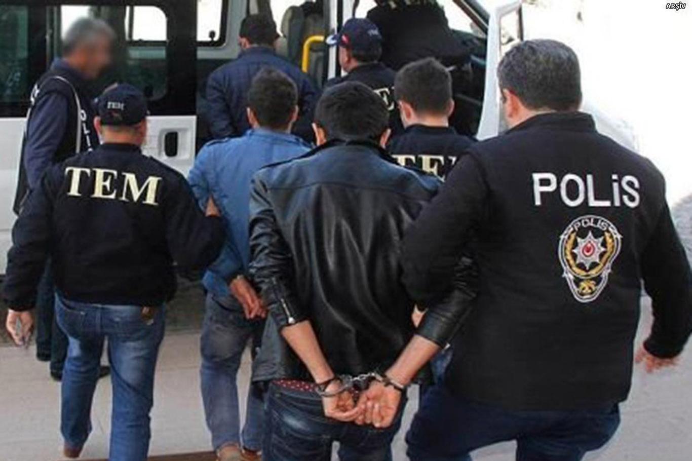 PKK'ye yönelik operasyon: 9 gözaltı